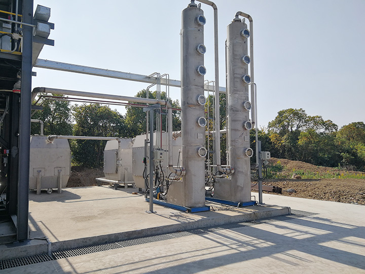 洗滌塔使用現(xiàn)場(chǎng)