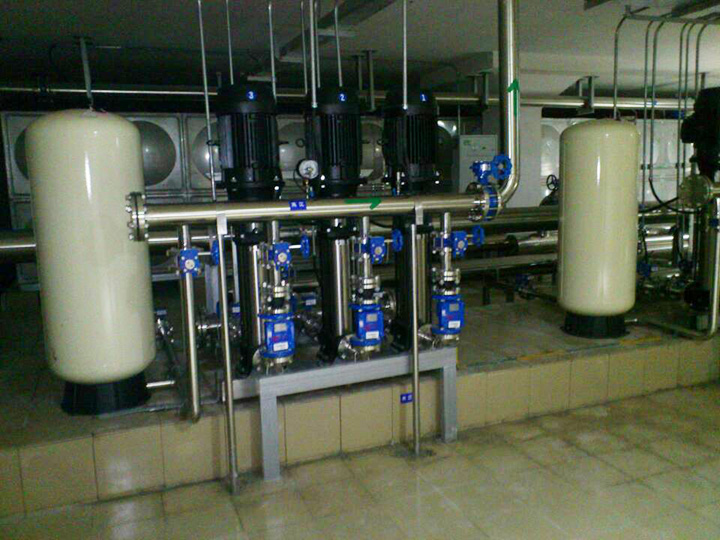 供水系統(tǒng)項(xiàng)目完成現(xiàn)場(chǎng)